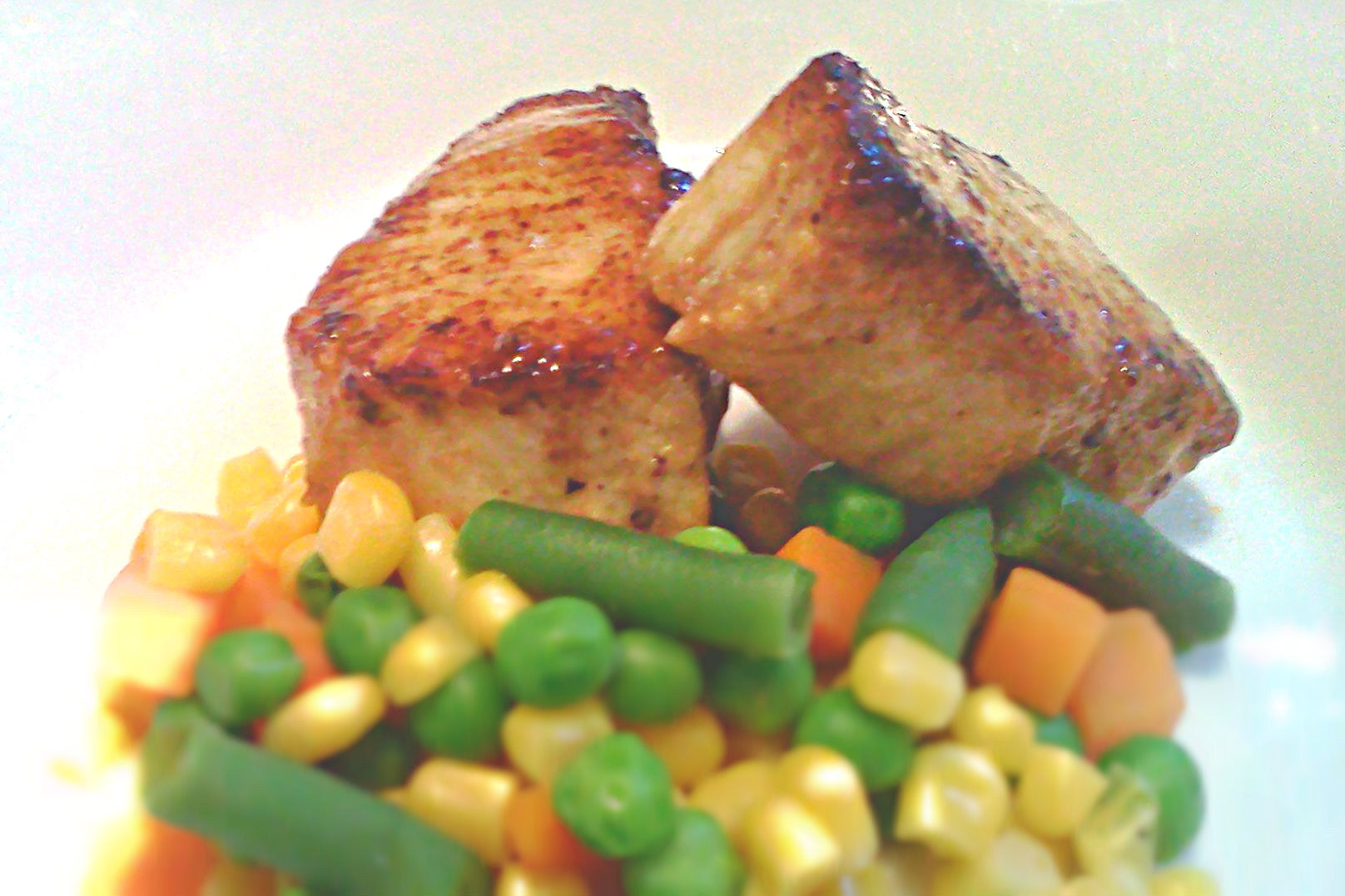 Grilled Cobia Medallions