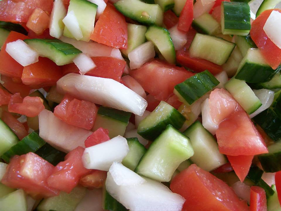 Cucumber and Tomato Salad